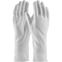 CleanTeam&reg; Premium Inspection Gloves, Cotton, Unhemmed Cuff, One Size Superchem Industries