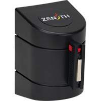 Barri&egrave;re murale magn&eacute;tique avec bande magn&eacute;tique, Plastique, Fixation magn&eacute;tique, 15', Ruban Noir et jaune Superchem Industries