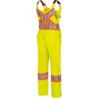 6000W Combinaison de s&eacute;curit&eacute; routi&egrave;re haute visibilit&eacute; pour femmes, Polyester, T-petit, Jaune lime haute visibilit&eacute; Superchem Industries