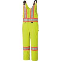 6616T Combinaison robuste haute visibilit&eacute;, Poly-coton, 40 (grand taille), Jaune lime haute visibilit&eacute; Superchem Industries