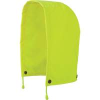 5401H Capuchon pour manteau de s&eacute;curit&eacute; imperm&eacute;able haute visibilit&eacute; ind&eacute;chirable en 300D trilob&eacute;, Jaune lime haute visibilit&eacute;, Polyester Superchem Industries