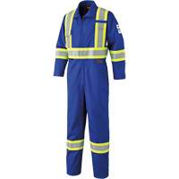 7704T FR-Tech&reg; Arc-Rated Coverall, Size 40 (Tall), Royal Blue, 10 cal/cm² Superchem Industries
