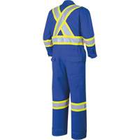 7704T FR-Tech&reg; Arc-Rated Coverall, Size 40 (Tall), Royal Blue, 10 cal/cm² Superchem Industries