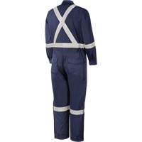 4481T Flash-Gard&reg; FR/Arc Rated Welding Coveralls, 56 (Tall), Navy Blue Superchem Industries