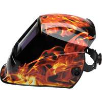 Casque de soudeur autonoircissant Leadhead, 3,8" lo x 3,4" la Champ de vision, Teinte 9 - 13 Superchem Industries