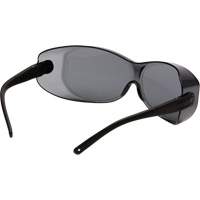 OTS&reg; XL Safety Glasses, Grey Lens, Anti-Scratch, ANSI Z87+/Meets/Exceeds CSA Z94.3 Superchem Industries