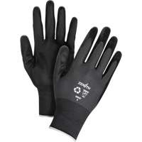 Gants &eacute;cologiques enduits et perm&eacute;ables &agrave; l'air, 9, R&ecirc;vetement Mousse de nitrile, Calibre 21, Enveloppe en Nylon/rPET Superchem Industries