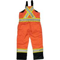 Salopette de s&eacute;curit&eacute; isolante en tissu ind&eacute;chirable, Polyester, T-petit, Orange haute visibilit&eacute; Superchem Industries