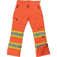 Womens Insulated Flex Safety Pant, Polyester, X-Small, High Visibility Orange Superchem Industries