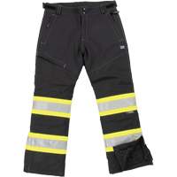Womens Insulated Flex Safety Pant, Polyester, X-Small, Black Superchem Industries