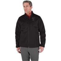 M12 Heated Toughshell Jacket with Battery, Men's, Small, Black Superchem Industries