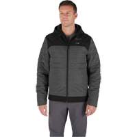 M12 Heated Quietshell Jacket with Battery, Men's, Small, Grey Superchem Industries