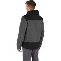 M12 Heated Quietshell Jacket with Battery, Men's, Small, Grey Superchem Industries