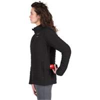 M12 Heated Axis Jacket with Battery, Women's, Large, Black Superchem Industries