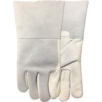 Gants d'ajusteur Fabulous Fabricator 2757E, Petit, Paume en Cuir fleur de vache, Doublure en Molleton de coton Superchem Industries