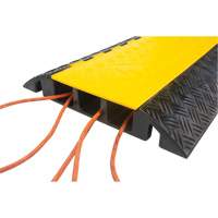 Polyurethane Cable Protector, 5 Channels, 35.43" L x 19.69" W x 2" H Superchem Industries