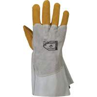 Endura&reg; 335DBP Welding Gloves, Split Cowhide/Split Elkhide, Size Small Superchem Industries