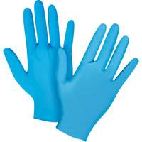 Vending Pack Disposable Gloves, Small, Nitrile, 4.5-mil, Powder-Free, Blue, Class 2 Superchem Industries