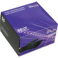 Vending Pack Disposable Gloves, Small, Nitrile, 5-mil, Powder-Free, Black, Class 2 Superchem Industries