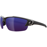 Khor G2 Safety Glasses, Blue Mirror Lens, Anti-Scratch/Polarized, ANSI Z87+/MCEPS GL-PD 10-12/Meets/Exceeds CSA Z94.3 Superchem Industries