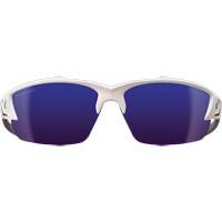 Khor G2 Safety Glasses, Blue Mirror Lens, Anti-Scratch/Polarized, ANSI Z87+/MCEPS GL-PD 10-12/Meets/Exceeds CSA Z94.3 Superchem Industries