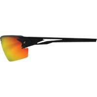 Pumori Safety Glasses, Red/Mirror Lens, Anti-Scratch, ANSI Z87+/MCEPS GL-PD 10-12/Meets/Exceeds CSA Z94.3 Superchem Industries