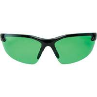 Zorge G2 Safety Glasses, Green Lens, Anti-Scratch, ANSI Z87+/MCEPS GL-PD 10-12/Meets/Exceeds CSA Z94.3 Superchem Industries