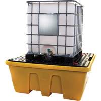 IBC Spill Pallet, 333 US gal. Spill Capacity, 66" x 66" x 27.5" Superchem Industries