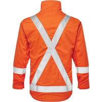 Veste aviateur d'&eacute;t&eacute; Skyline UltraSoft 7 oz., Petit, Orange haute visibilit&eacute; Superchem Industries