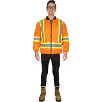 Waterproof 7-in-1 Winter Parka, High Visibility Orange, Medium Superchem Industries