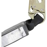 SA-5200-2.5 Shock Absorbing Lanyard, 2.5', Snap Hook Center, Snap Hook Leg Ends, Polyester Superchem Industries