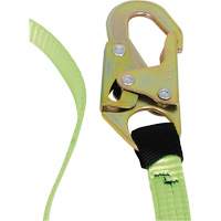 SA-54000-6 Shock Absorbing Lanyard, 6', Snap Hook Center, Snap Hook Leg Ends, Polyester Superchem Industries