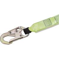 SA-64022-6 Shock Absorbing Lanyard, 6', Form Hook Center, Snap Hook Leg Ends, Polyester Superchem Industries