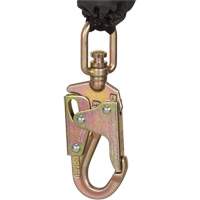 SRL-73302-10LE Cordage de s&eacute;curit&eacute; autor&eacute;tractable, 10', Acier galvanis&eacute;, Pivotant Superchem Industries