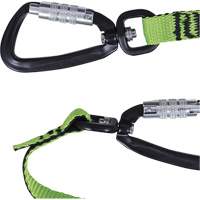 TT-9903 Slim Line Tool Lanyard, Bungee, Dual Carabiner Superchem Industries