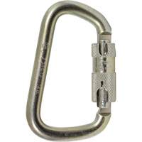 CP-03015-1 Zinc Plated Carabiner with 1" Gate Opening, Steel Superchem Industries