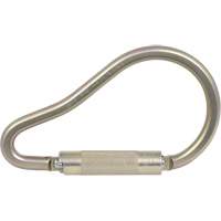 CP-04011-1 Zinc Plated Carabiner with 2" Gate Opening, Steel Superchem Industries