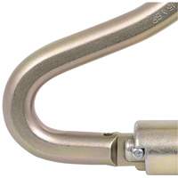 CP-04011-1 Zinc Plated Carabiner with 2" Gate Opening, Steel Superchem Industries