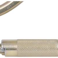 CP-04011-1 Zinc Plated Carabiner with 2" Gate Opening, Steel Superchem Industries