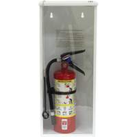 Light-Duty Fire Extinguisher Cabinet, 10" W x 24" H x 6" D Superchem Industries
