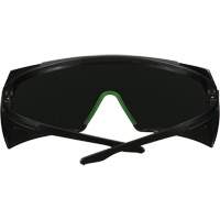 Lunettes de s&eacute;curit&eacute; SecureFit s&eacute;rie 3700 SF3750AS-BLK, Lentille Gris/IR 5.0, Anti-&eacute;gratignures, ANSI Z87+/R&eacute;pond ou surpasse la norme CSA Z94.3 Superchem Industries