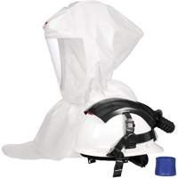 Versaflo S-Series Painter's Hood Assembly S-767 with Inner Shroud & Hardhat, Standard, Hard Top, Single Shroud Superchem Industries