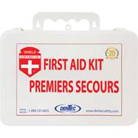 Shield First Aid Kit, Meets/Exceeds CSA Z1220-24 Type 2 Low-Risk Environment, Small (2-25 Workers) Superchem Industries