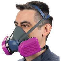 Filtre combin&eacute; semi-rectangulaire pour respirateurs, Vapeurs organiques/P100 Superchem Industries