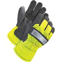 High-Visbility Fitter's Glove, Large, Grain Goatskin Palm, Thinsulate Inner Lining Superchem Industries
