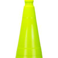 C&ocirc;ne de signalisation de premi&egrave;re qualit&eacute;, 28", Vert lime Superchem Industries