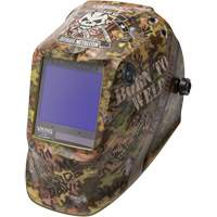 VIKING 3350 Born To Weld Welding Helmet, 3.74" L x 3.34" W View Area, 5 - 13 Shade Range Superchem Industries