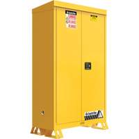 Outdoor Flammable Storage Cabinet, 45 gal., 2 Door, 43" W x 65" H x 18" D Superchem Industries