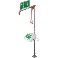 Combination Shower with Closed ABS Bowl & Botton Inlet, Pedestal Superchem Industries