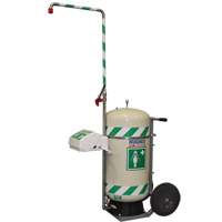 Mobile Self-Contained Emergency Safety Shower with Eye & Face Wash, 30 gal. Capacity, Meets None Superchem Industries